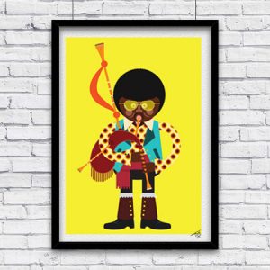 Bayprints, Gaiteiro Fanky, poster.