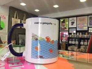 Bayprints Baiona, costiña galeguiña, diseño exclusivo de Tirso Sánchez Otaegui para Bayprints Baiona.