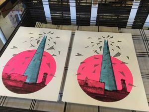 Bayprints Baiona, THE SHARD - LONDON, diseño de Tirso Sánchez Otaegui.