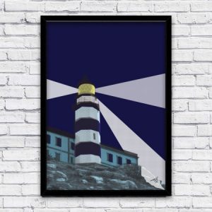 Bayprints, faro de Cabosilleiro. Diseño de Tirso