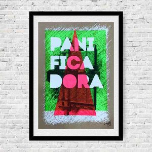Bayprints, Panificadora Vigo, Serigrafía, diseño de Tirso Sánchez Otaegui.