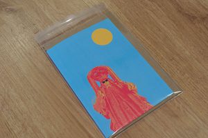 SUNNY VIRXE, blue. Diseño de Tirso Sánchez Otaegui
