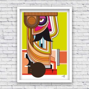 Bayprints, Baiona, sparring. Diseño de Tirso Sánchez Otaegui.