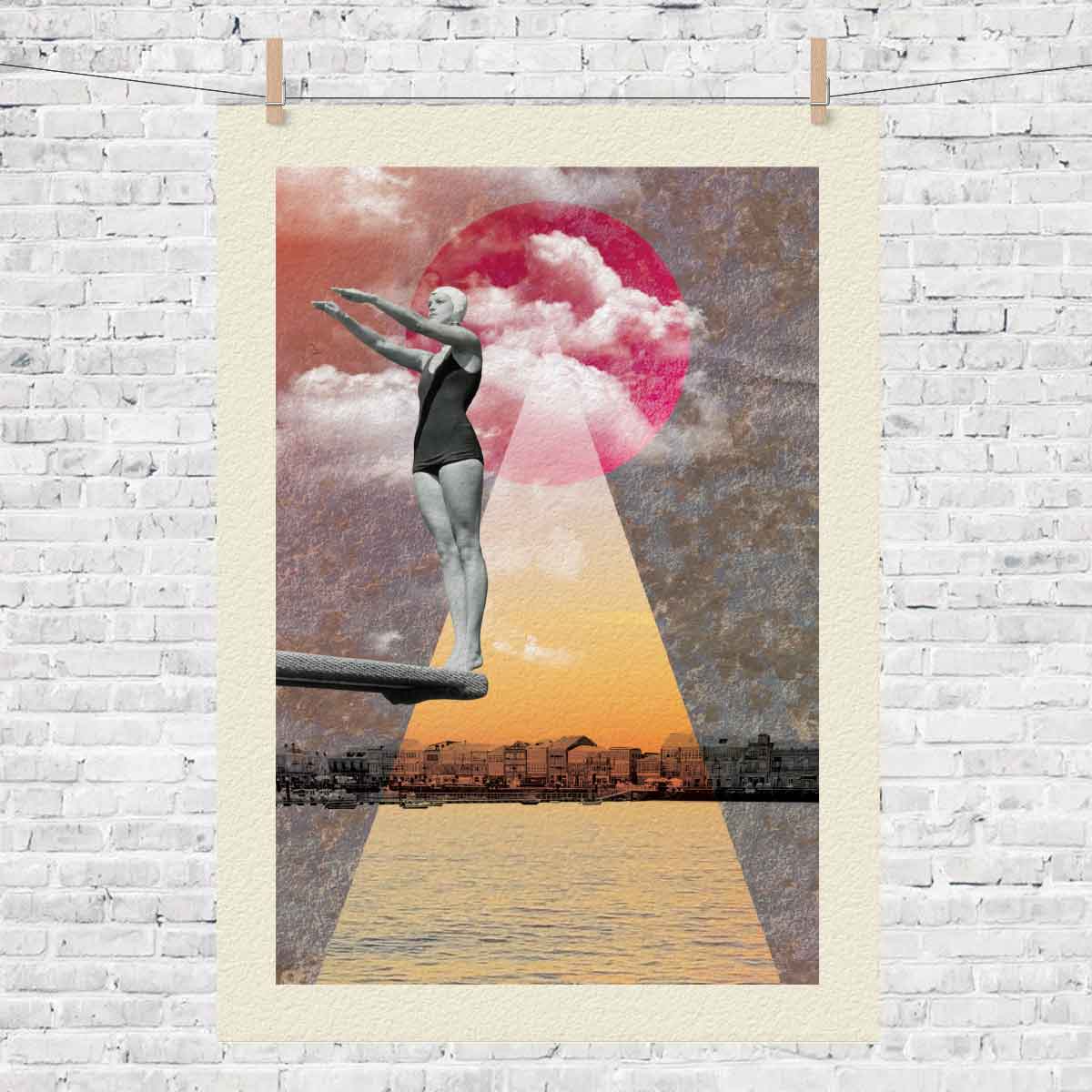 baiona_verano_playa_mujer_mar_salto_playa_bayprints_souvinir_shop_tienda_souvenirs_baiona_souvenart_shop