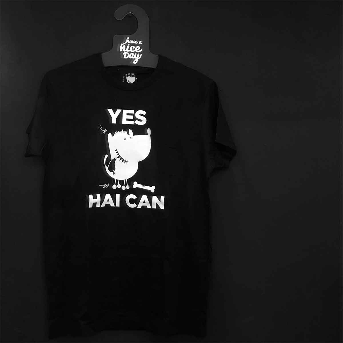 camiseta Yes Hai Can online baiona sudadera Yes I Can bayprints baiona souvenir shop tienda souvenirs creativos singulares exclusivos baiona galicia