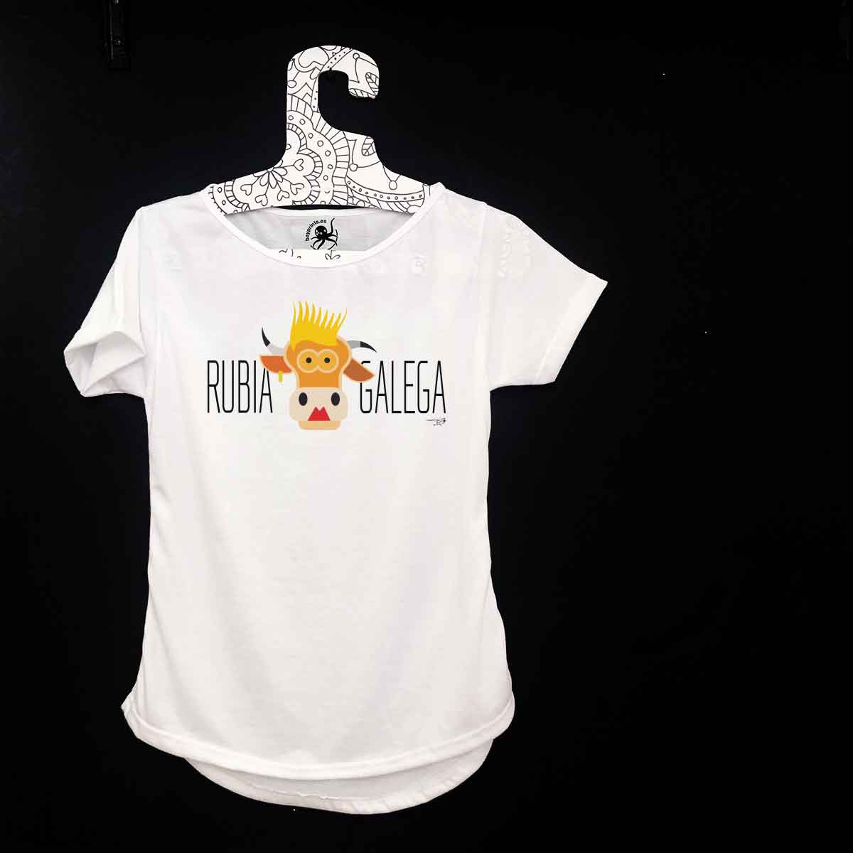 camiseta sudadera rubia galega rubia gallega camiseta online souvenirs originales singulares creativos baiona bayprints souvenir shop baiona souvenart shop camiseta galicia