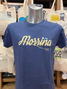 bayprints souvenirs cretivos singulares baiona camiseta morriña